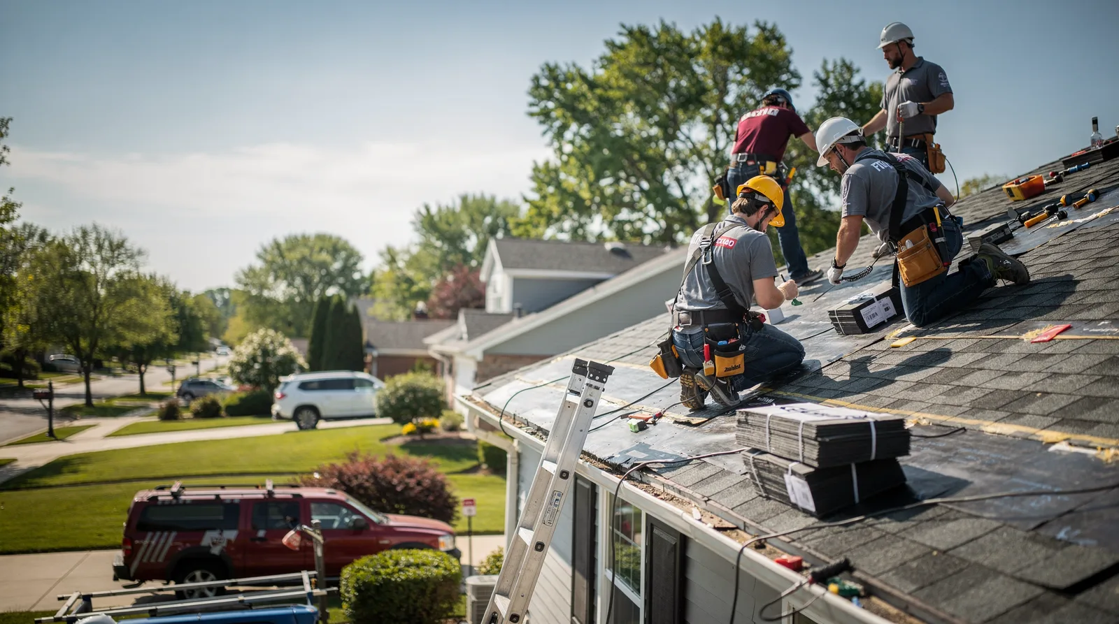Roof Repair in Monee, IL around you
